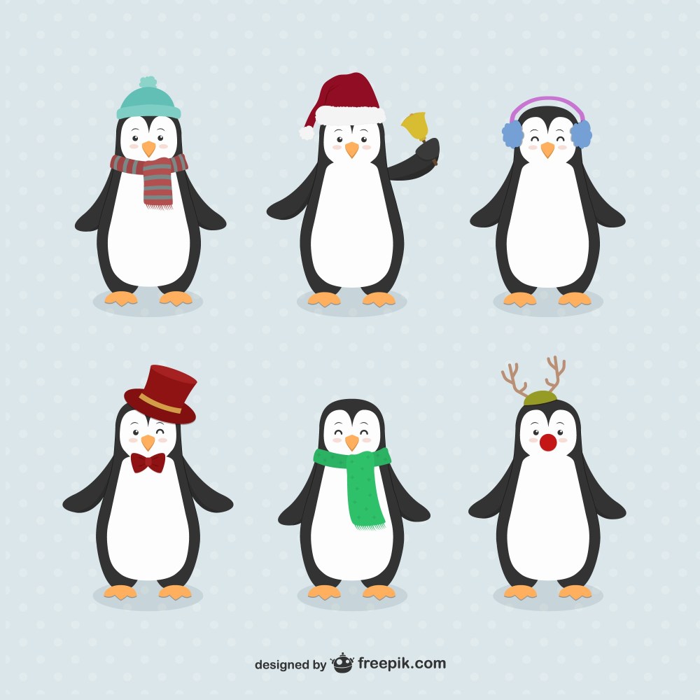 Penguin cartoons pack