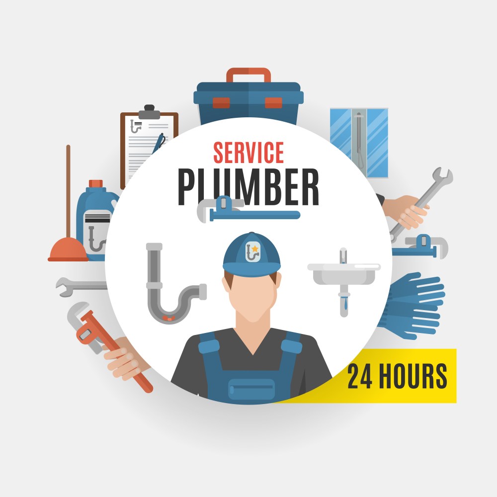 Plumber Service Concept