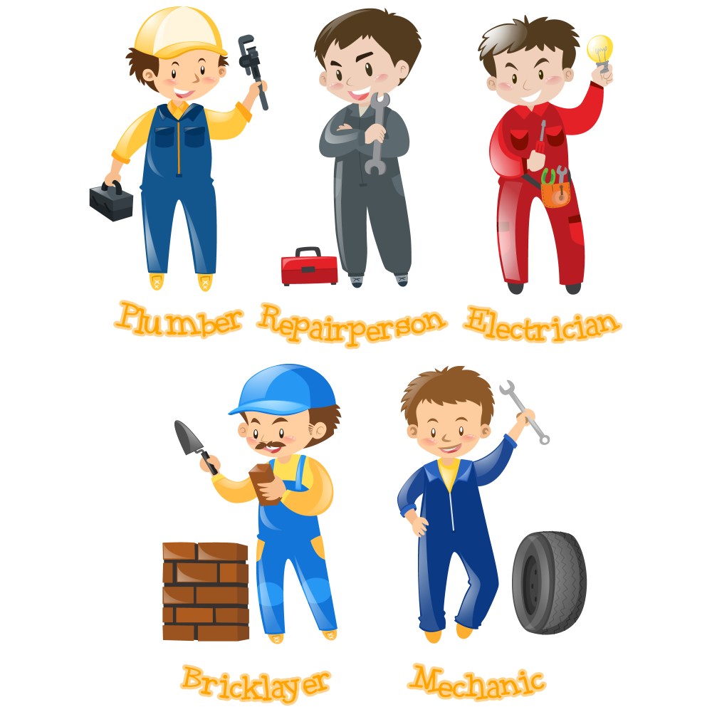 Profession designs collection