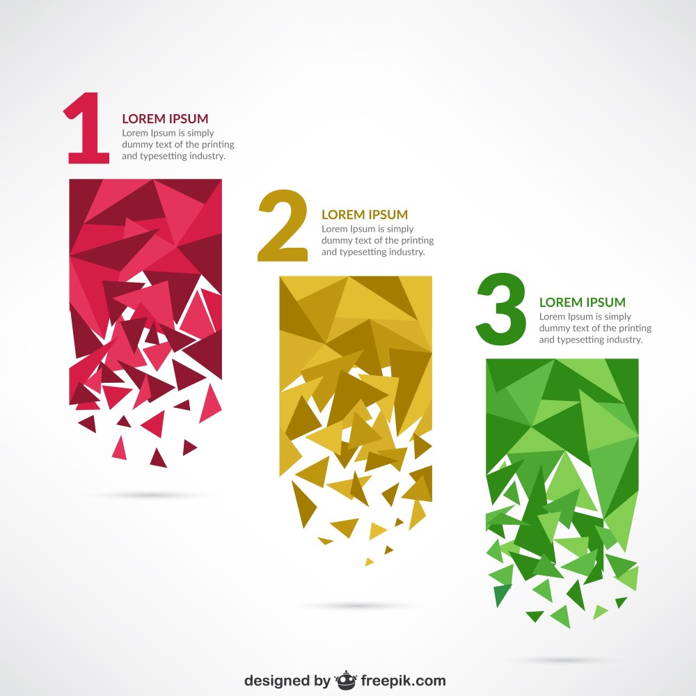 Progress infographic