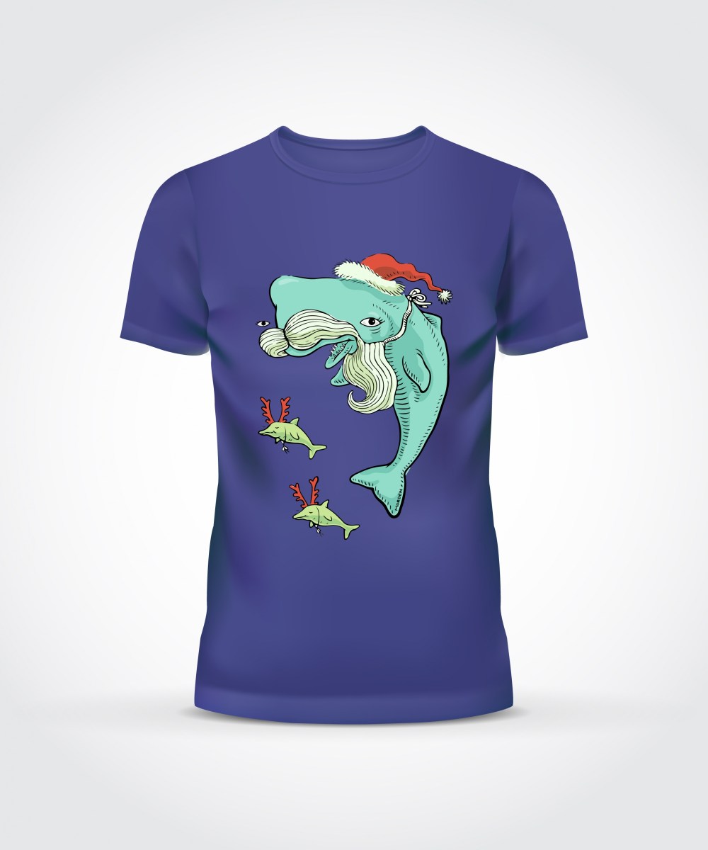 Purple t-shirt wale design