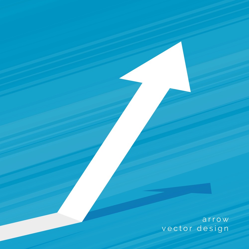 Raising arrow design