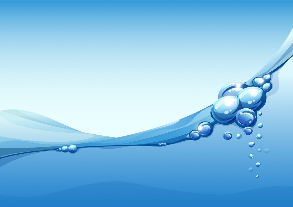 Realistic water background