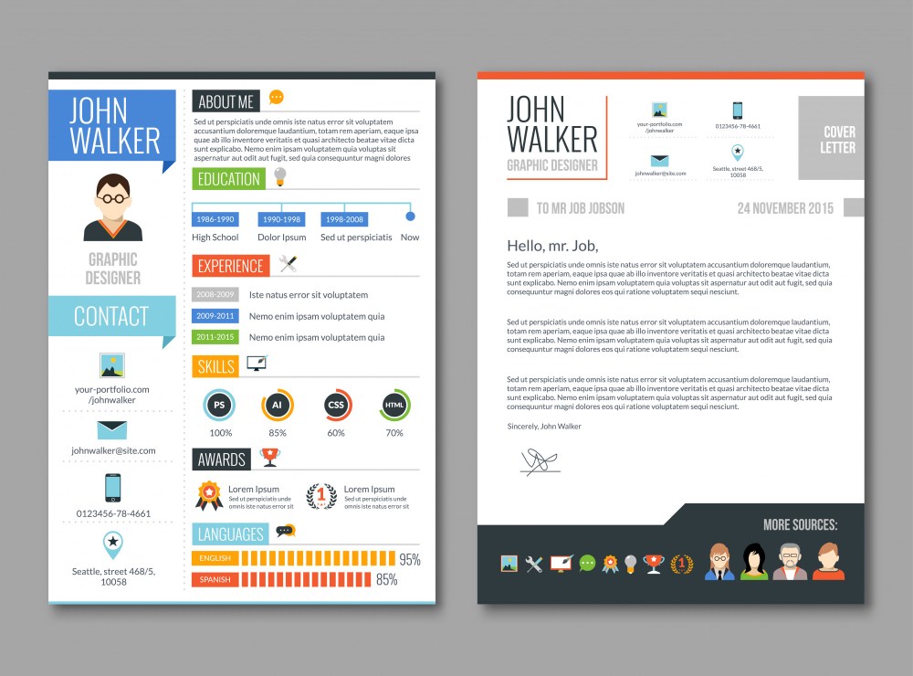 Resume cv template