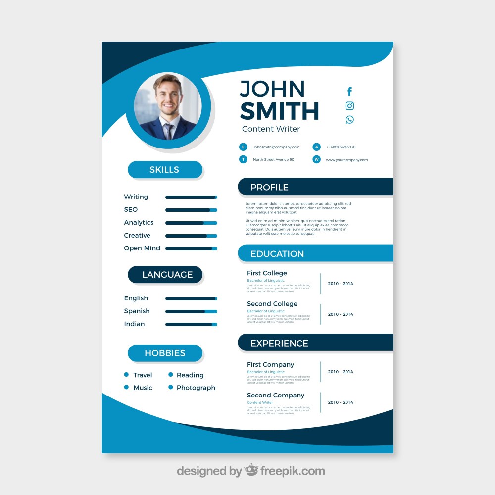 Resume template