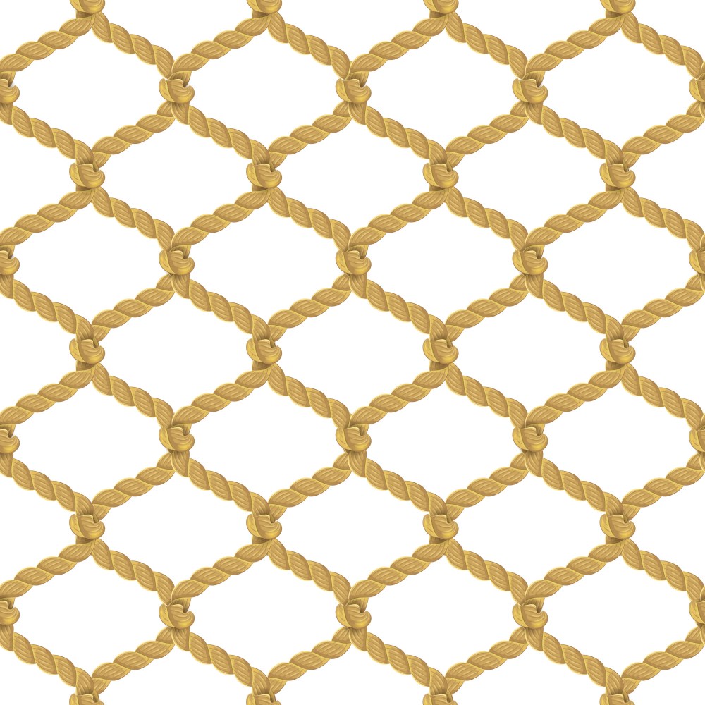 Rope Net Seamless Pattern