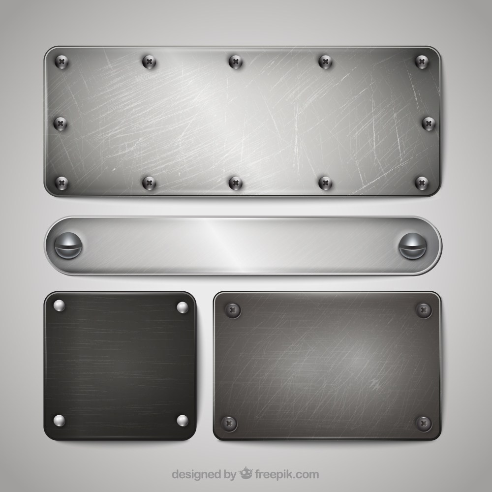 Silver plaques collection