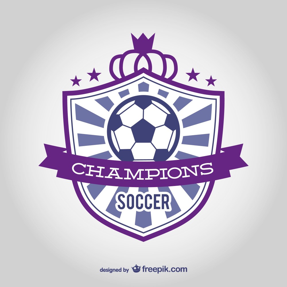 Soccer club emblem vector