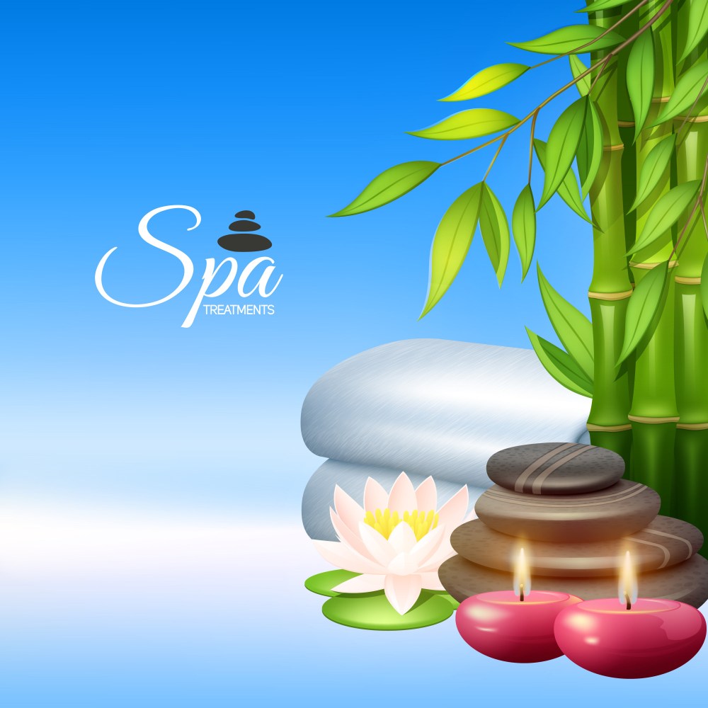 Spa Background Illustration