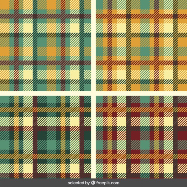 Tartan patterns collection