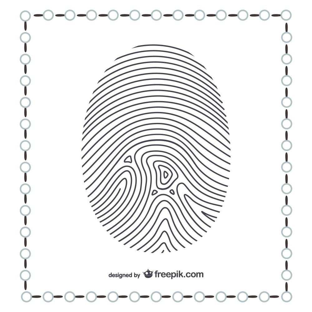 Thumb fingerprint