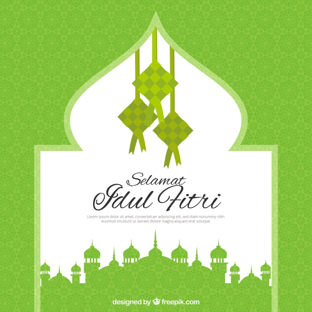 Traditional ketupat background