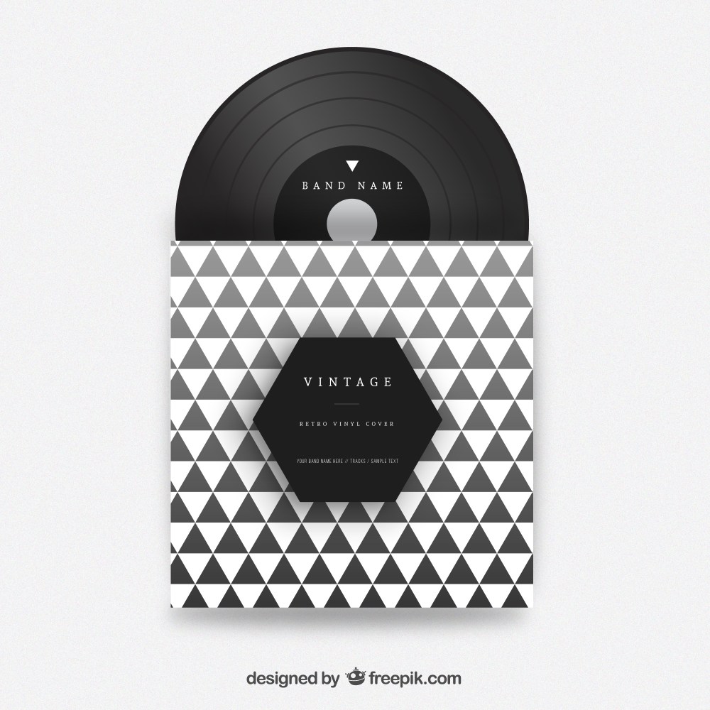 Triangles vinyl cover