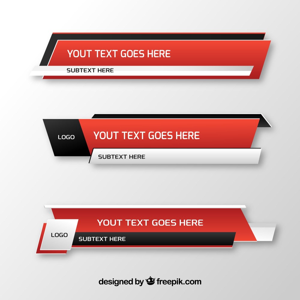 Tv lower third pack