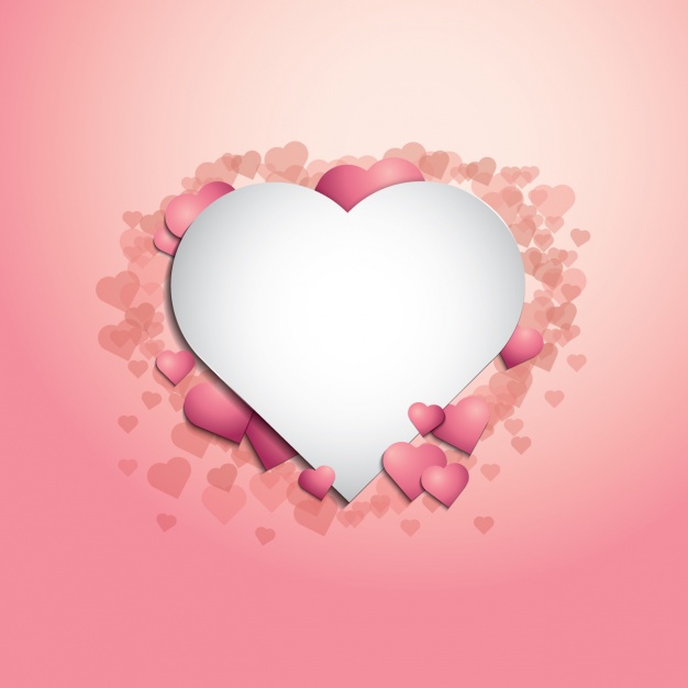 Valentine's background design