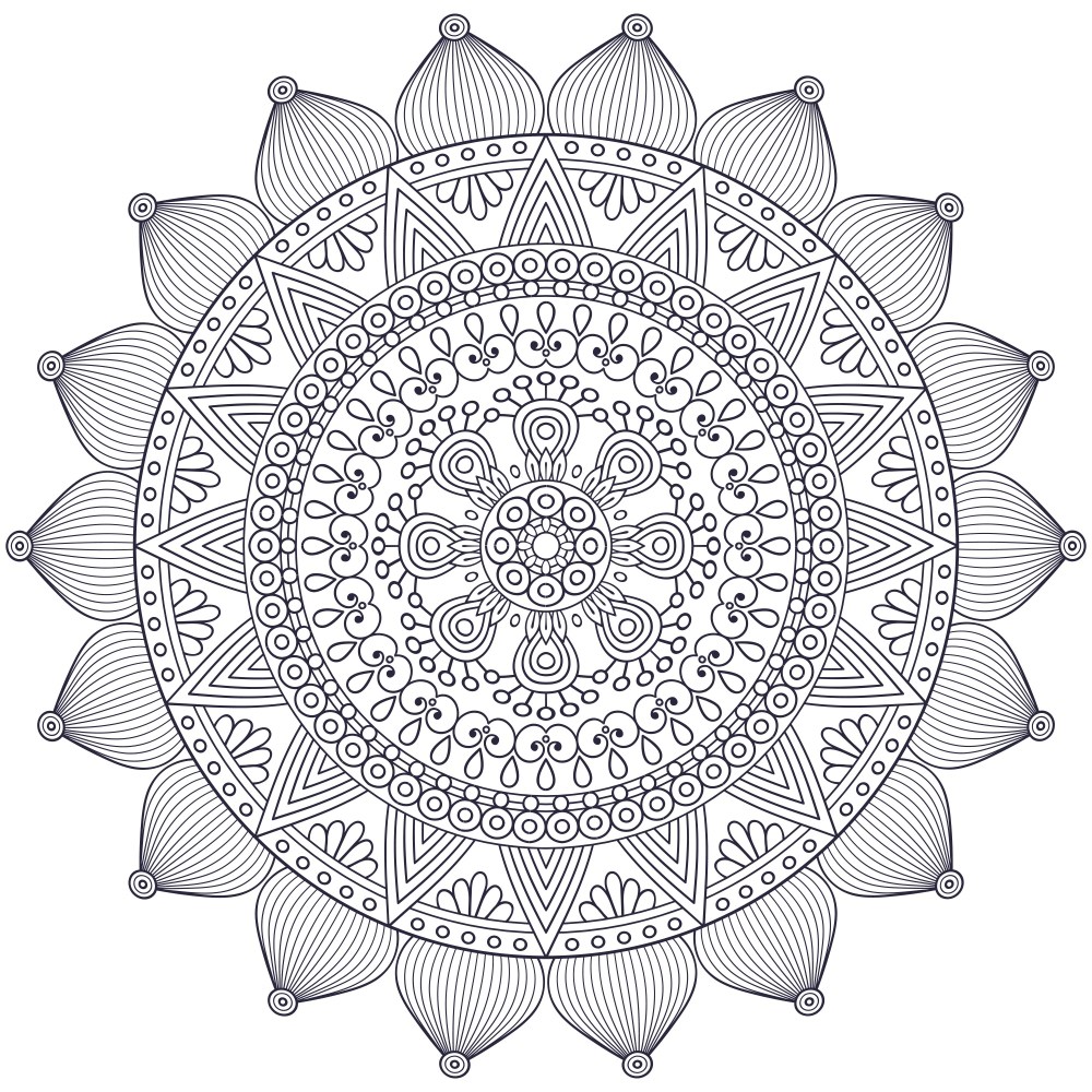 Vector indian Mandala