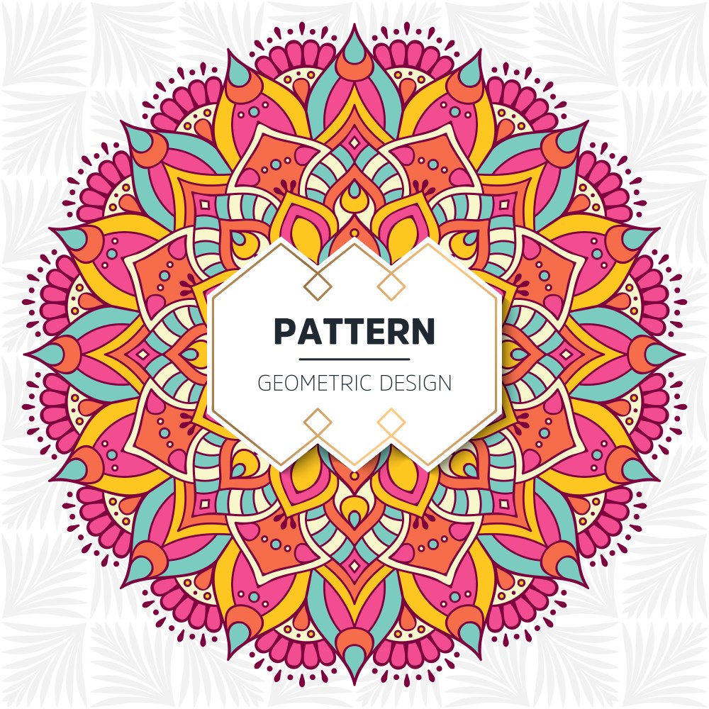 Vector Mandala background
