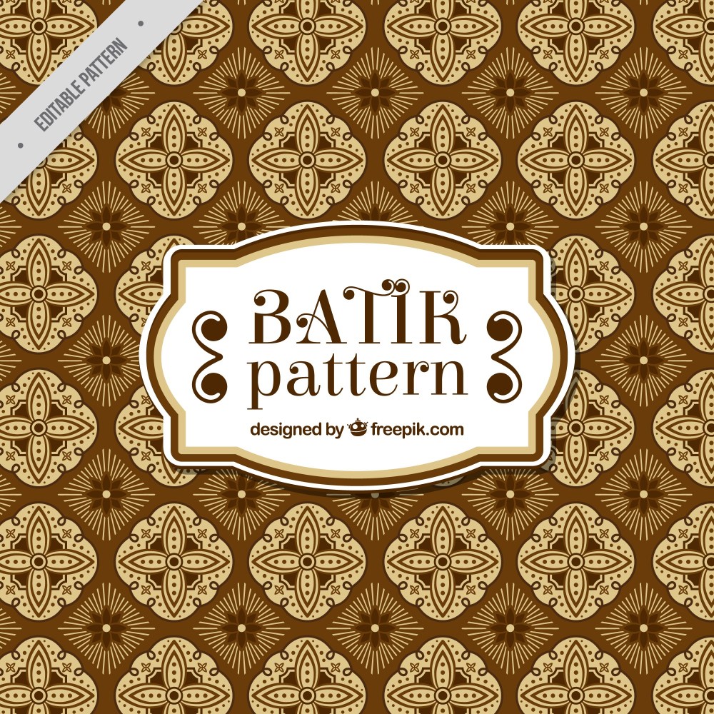 Vintage batik pattern