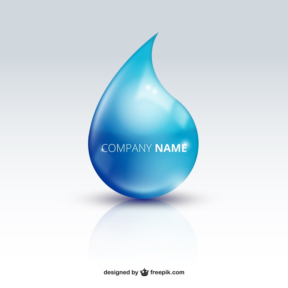 Water drop logo