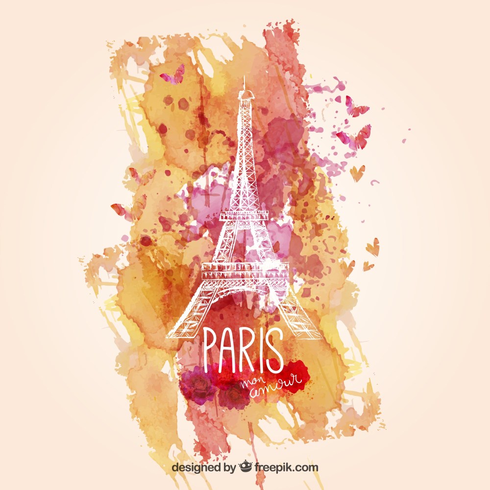 Watercolor Paris
