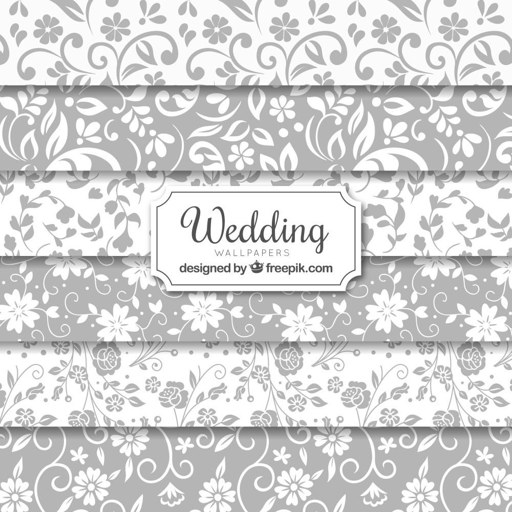 Wedding Seamless backgrounds Collection