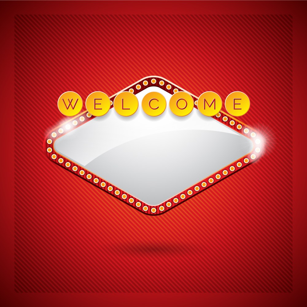 Welcome background design