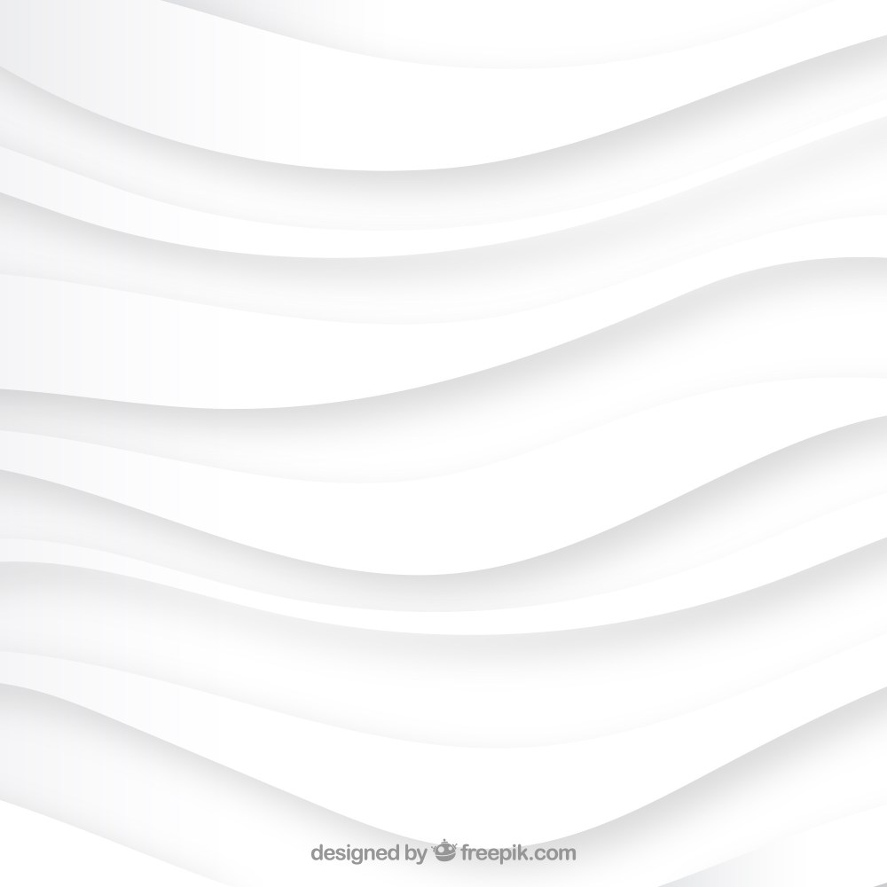 White background waves