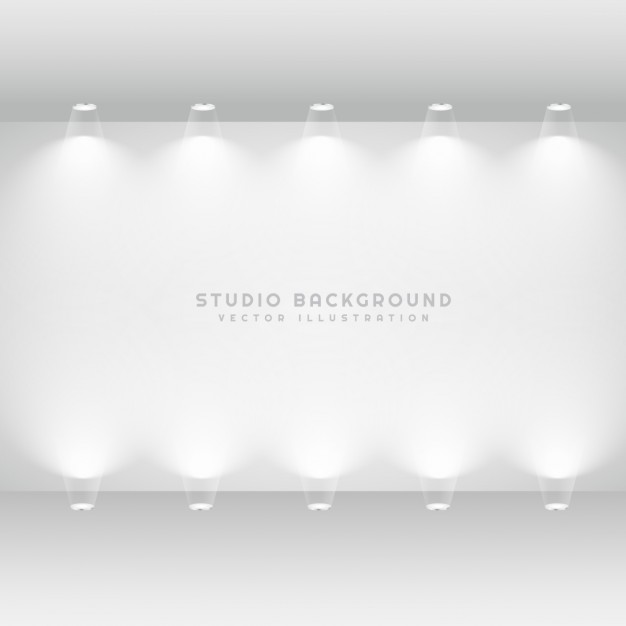 White studio gallery wall