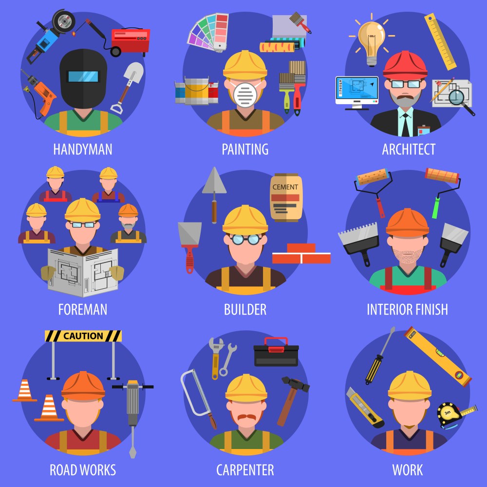 Worker Icons Set