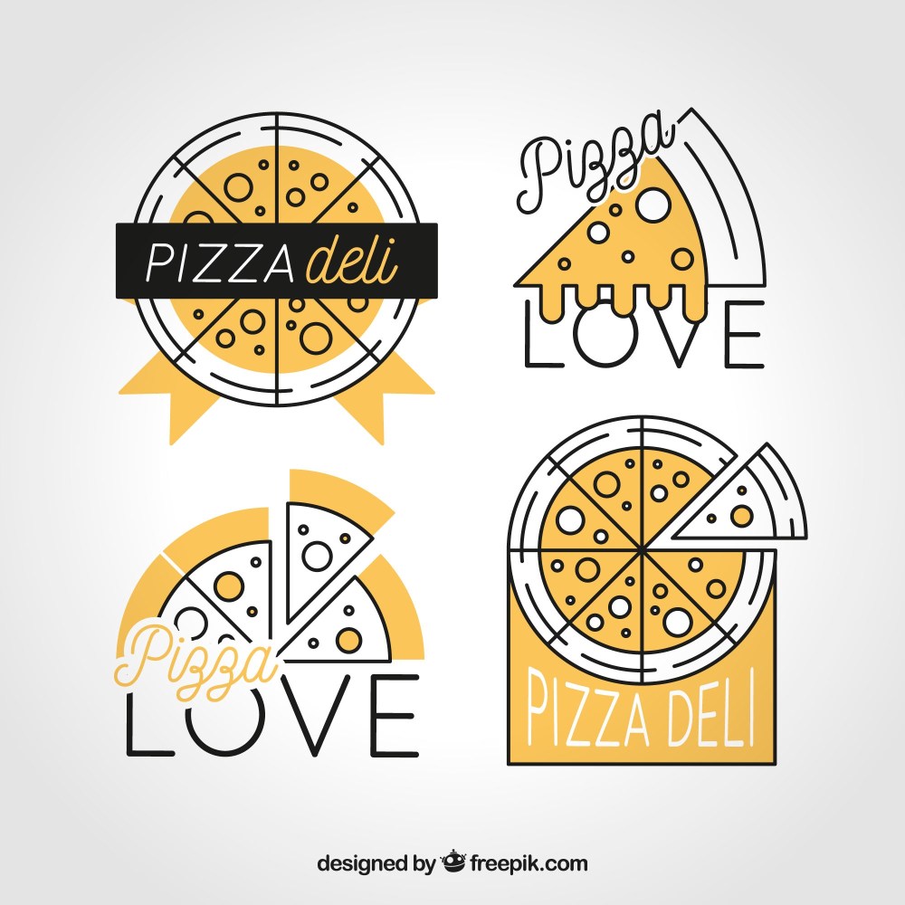 Yello pizza logo