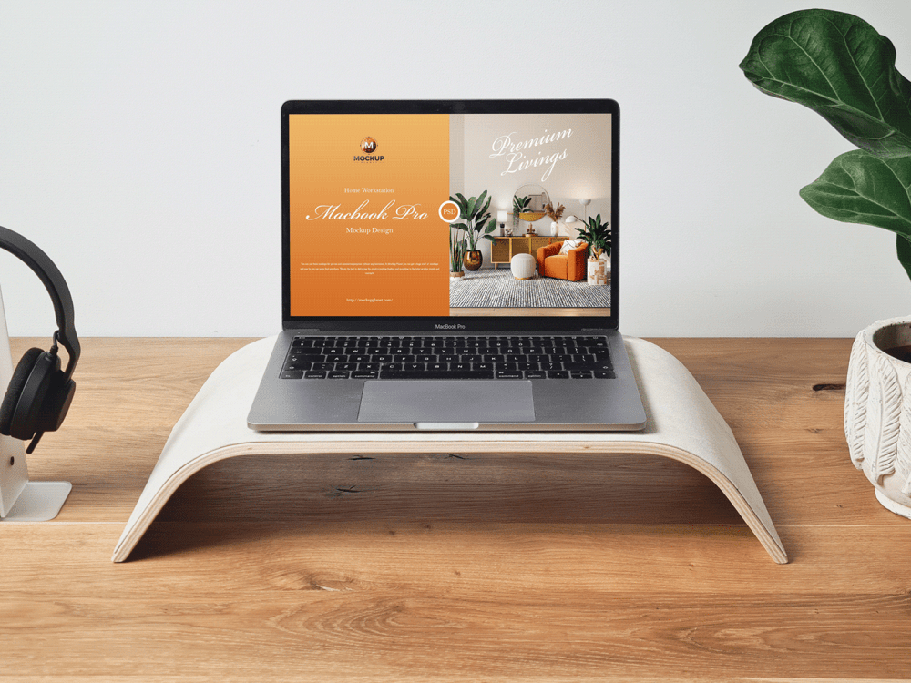 Free MacBook Pro Mockup on Behance