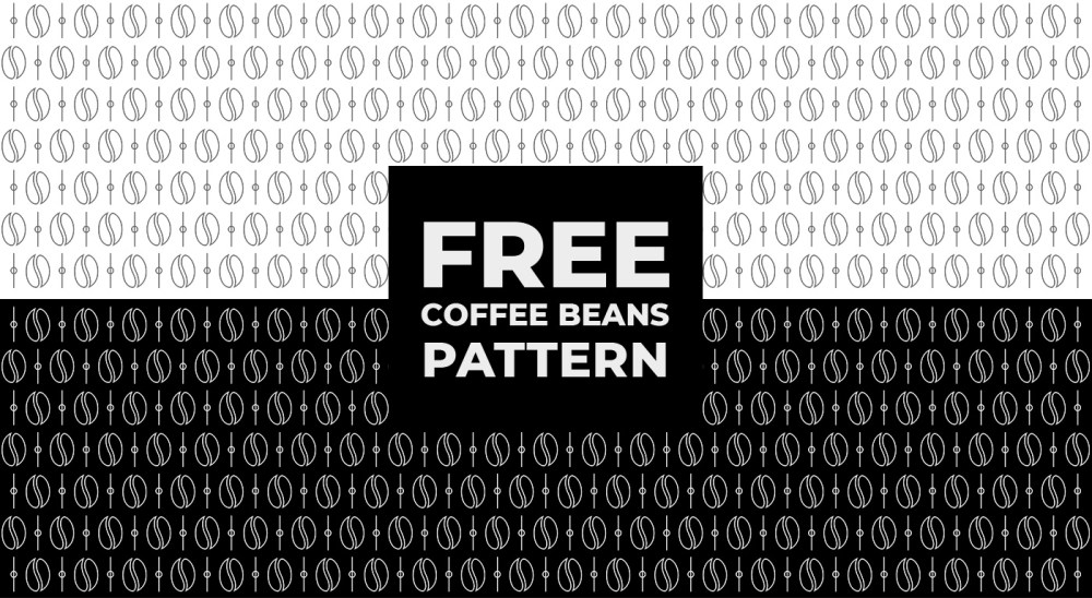 Free Download Coffee Beans Pattern