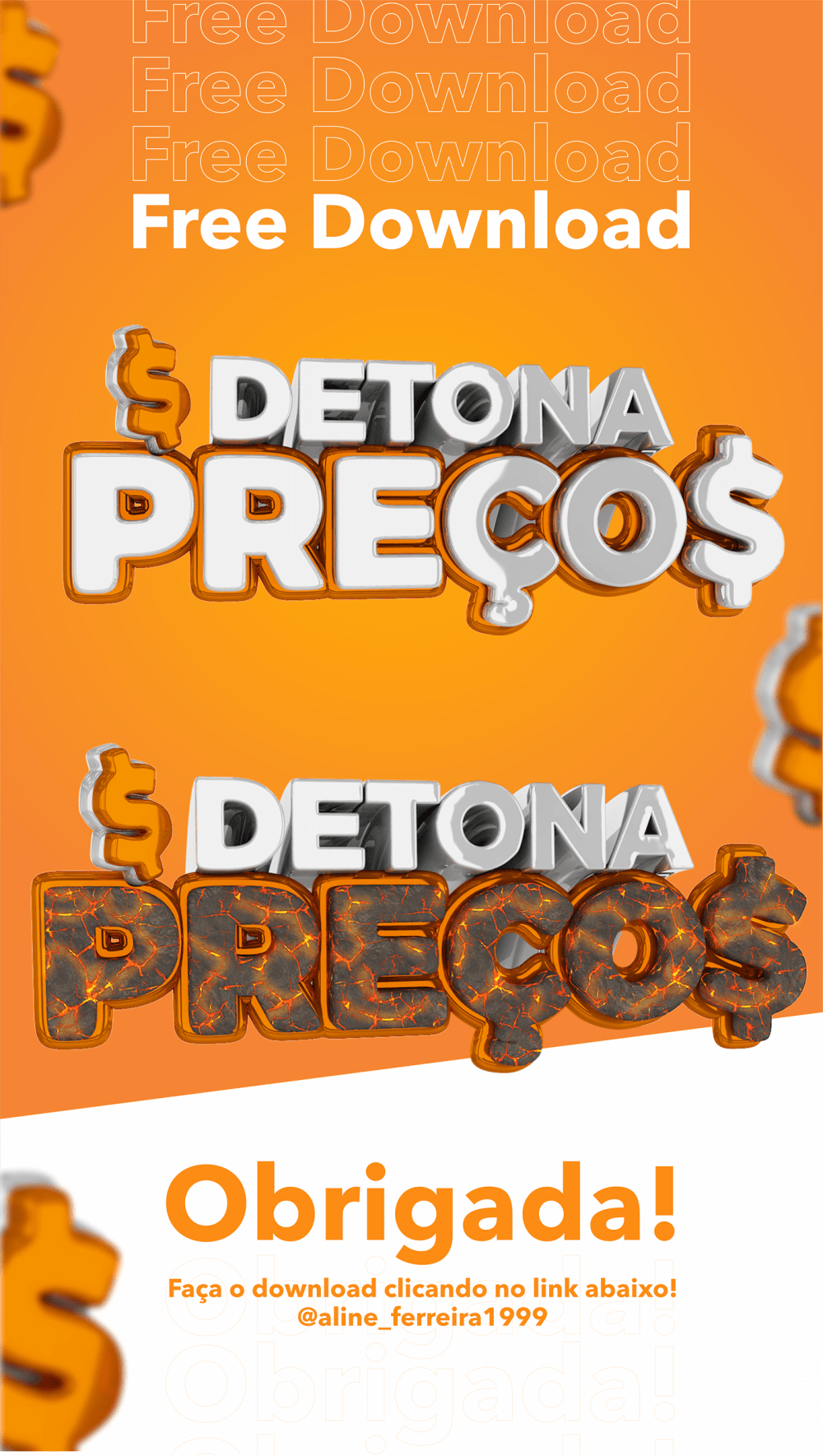 Free Download - Selo Promocional Detona Preços