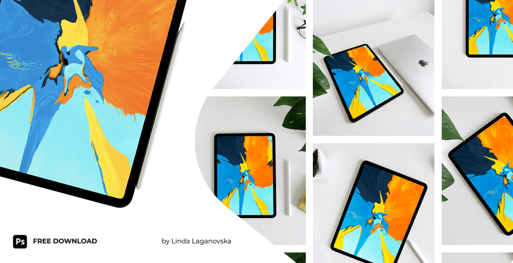 FREE .PSD - IPad 11 Pro Mockup