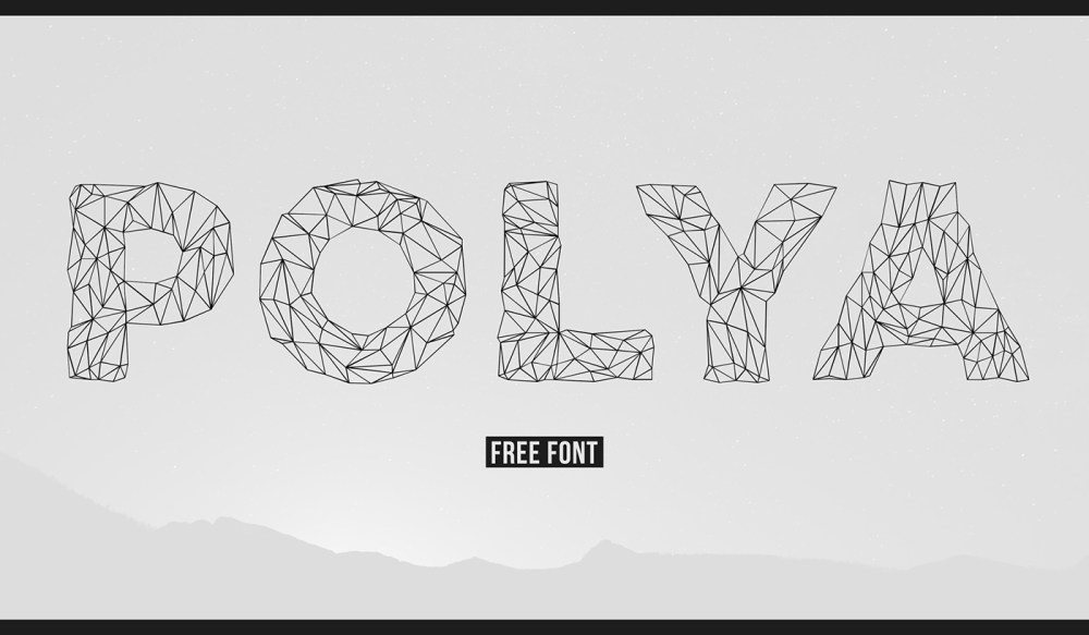POLYA /// Free Font on Behance