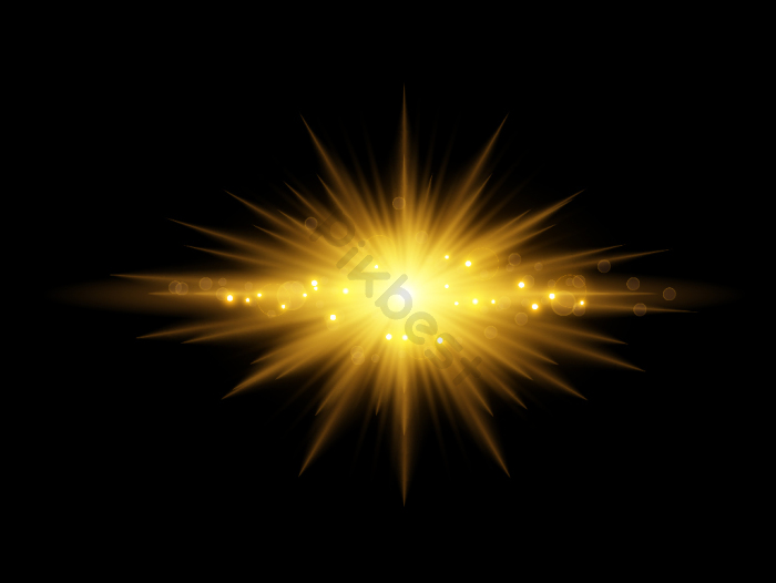Golden Bright Light Effect Shiny Particles Celebration Party Universal Element PNG Images | AI Free Download - Pikbest