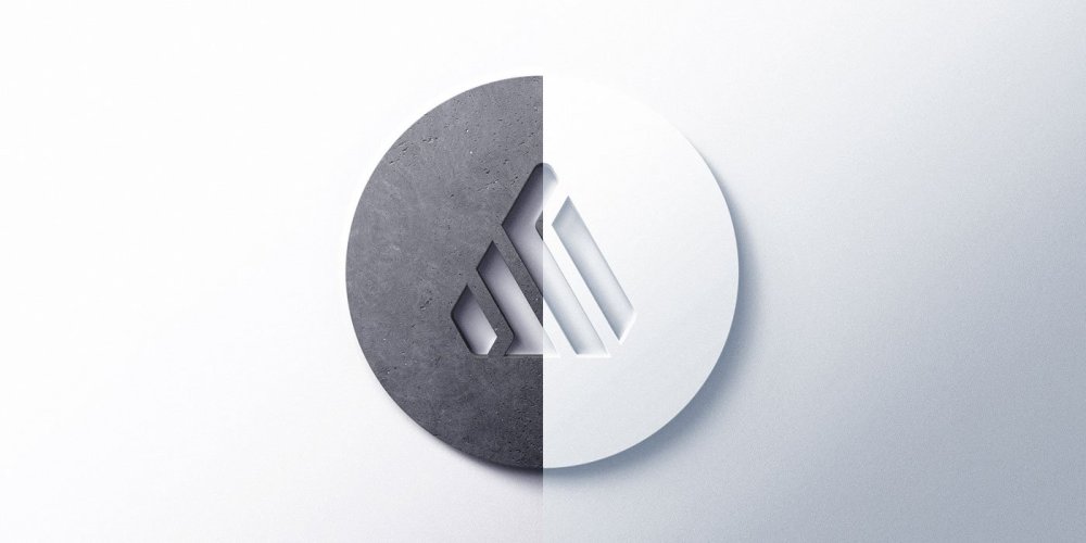 Free Realistic 3D Logo Mockups