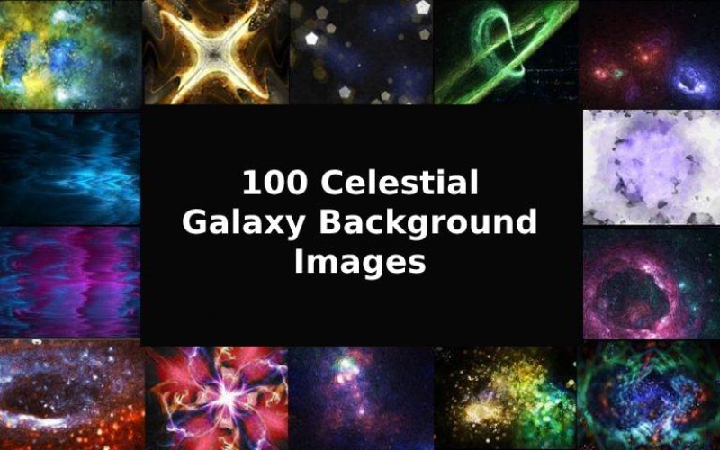 100 Free Celestial Galaxy Background Images | Extended License