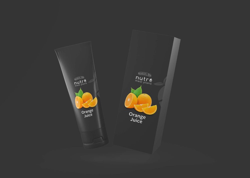 Cosmetic Tube Packaging Mockup