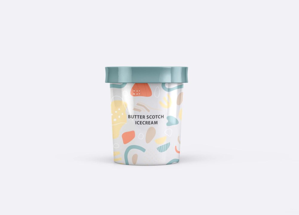Yummy Ice Cream Cup Mockup