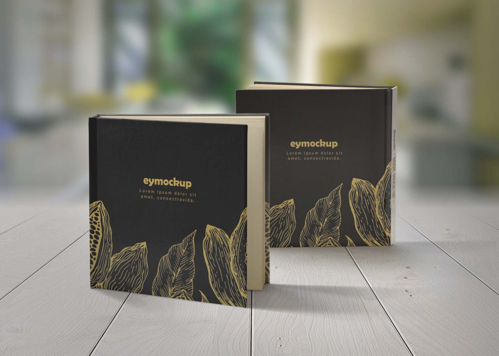 Free Book Cover Mockup PSD | eyMockup