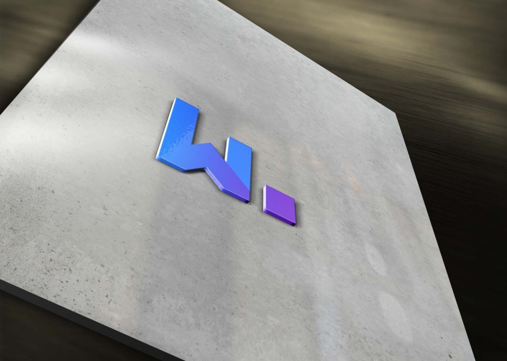 Freebies 3D Plain Logo Mockup - Freebies Mockup