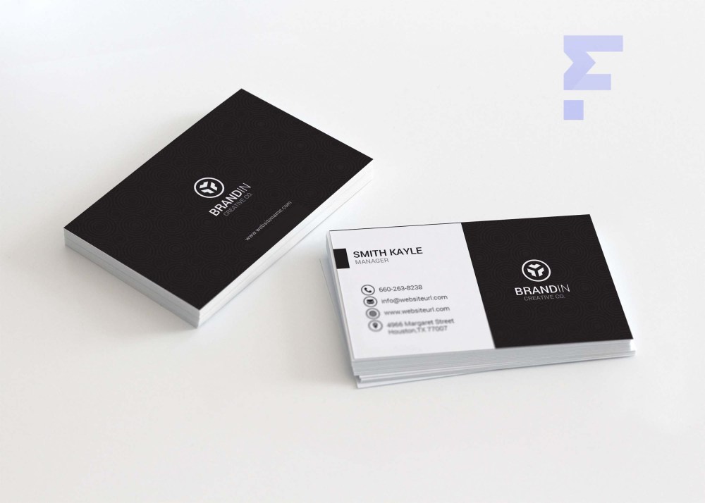Free Business Card Design Template - Freebies Mockup