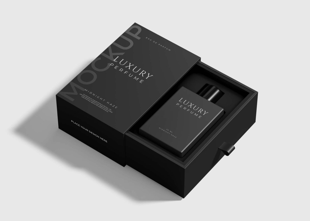 Luxury Perfume Mockup - Freebies Mockup