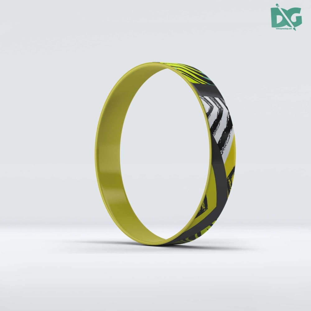 Free Wristband Artwork PSD Mockup