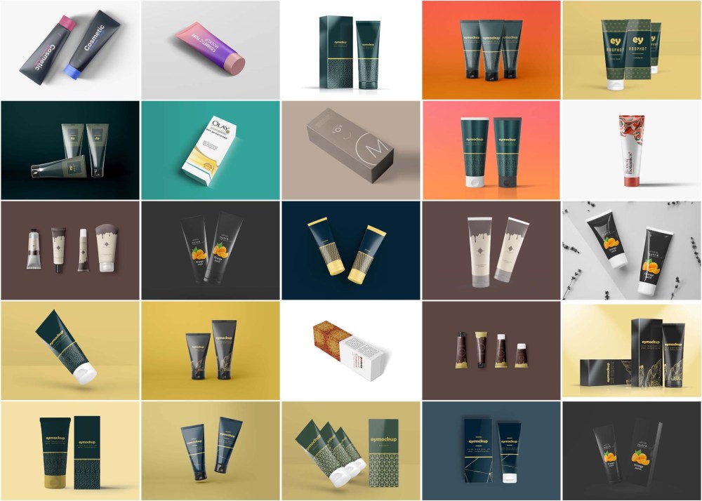 15+ Tube Packaging Mockups