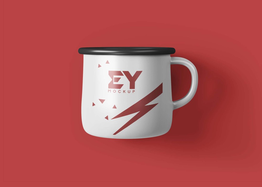 Water Mug Mockup