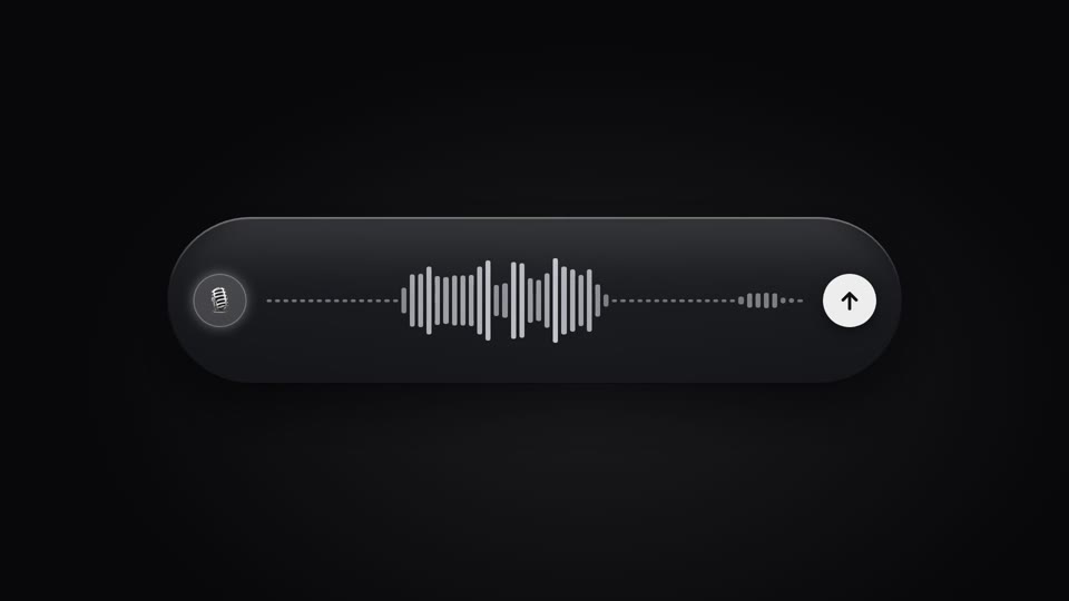 Live voice waveform