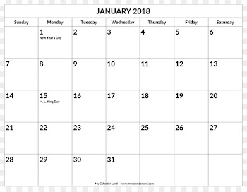 0 Calendar Month November 1 - 2018 feather calendar 