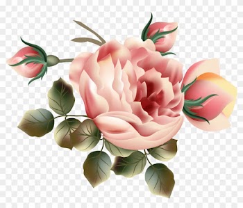 0 D331c 15a3f12b Orig - Beautiful Victorian Roses Throw Blanket